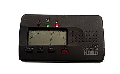 Korg GA-1 Guitar Bass Tuner Digital Guitar & Bass Tuner Used