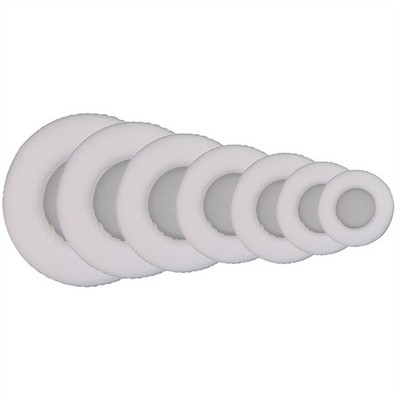 Runde Mesh Universal Weiß Kopfhörer Abdeckung Kissen Ear Pads Headset Covers