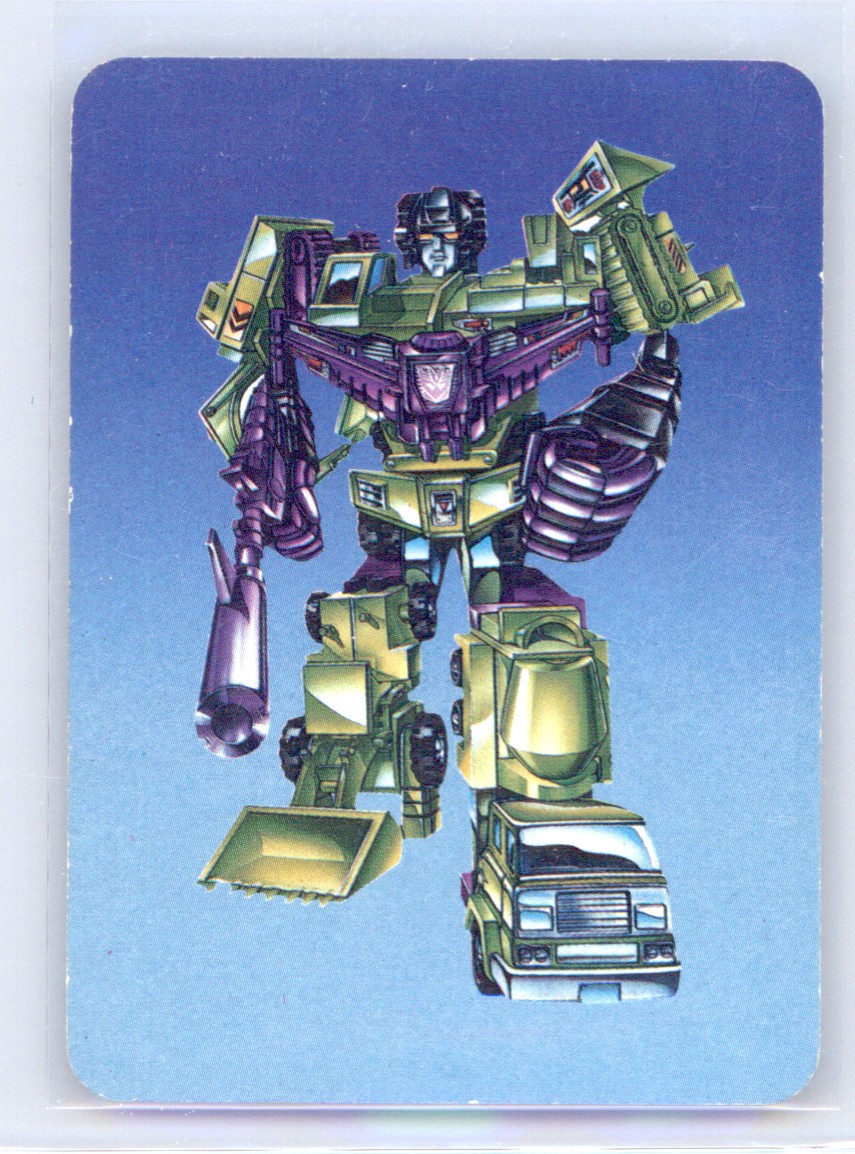 1985 Transformers Series 1 Devastator #115 - Blue Variant