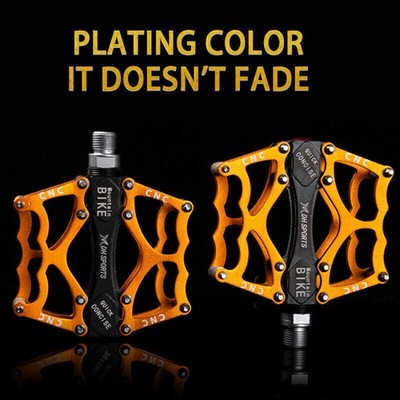 Fahrrad Pedale Aluminium Alu Flach Plattform MTB City e-Bike Rutschfeste Pedal