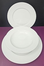 3 Pc Service for 8.  24 pieces of PILLIVUYT's BASKETWEAVE pattern / France