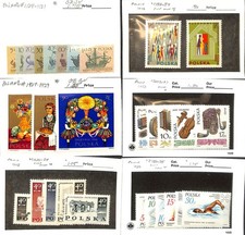 Poland, Postage Stamp, #1124..2755 Mint LH & NH, 1963-1986