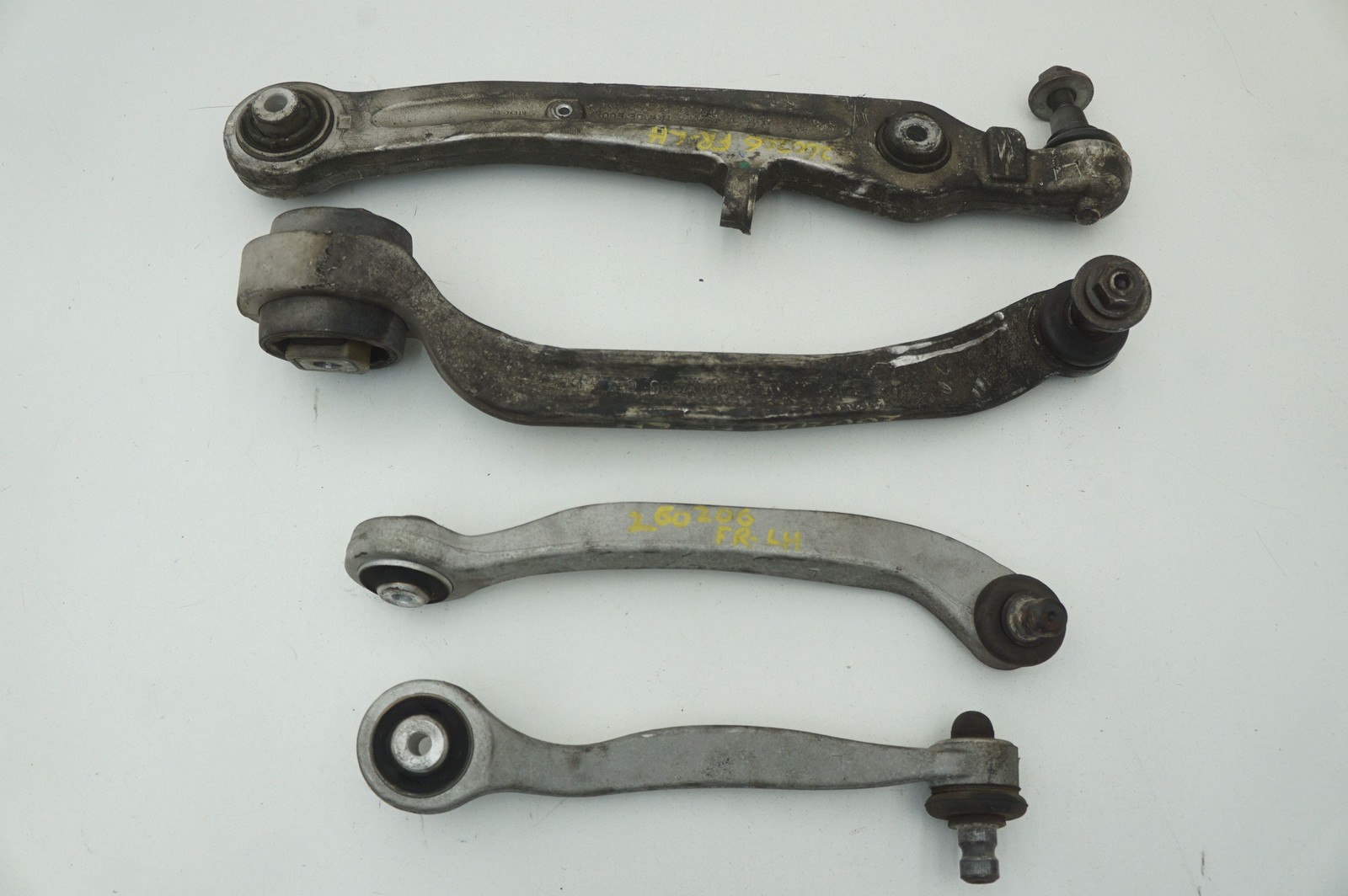 Set 4 Front Left Upper Lower Arm 4H0407695C Bentley Continental Flying Spur 2015
