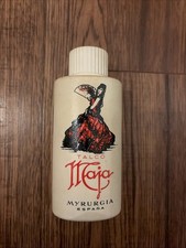 Vintage Maja Talco Myrurgia Spain Flamenco Lady Talcum Powder 4oz Full Unused