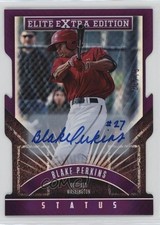 2015 Panini Elite Extra Edition 66/75 Blake Perkins #70 Auto u0h