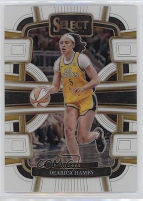 2024 Panini Select WNBA Concourse White Prizm 52/99 Dearica Hamby #77 1e88