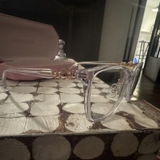 Swarovski Clear Full Rim Plastic Eyeglasses S...