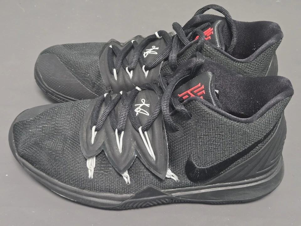 NIKE Kyrie Irving 5 GS выведен AQ2456-016 черный молодежный размер 7Y баскетбольные кроссовки - Изображение 3 из 4
