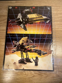 Vintage LEGO Blacktron Space: Battrax (6941) Instructions Included.