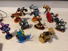 Skylanders Lot 11 Figures 3 Sensei Blaster Tron Pit Boss Tri Tip Wildf G2U