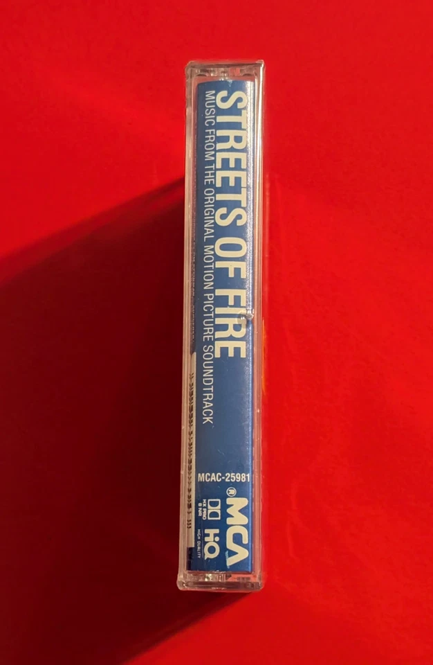 Streets Of Fire Movie Soundtrack (1984 Cassette) 80s OST - Petty Cooder - Sealed - Image 3 of 4