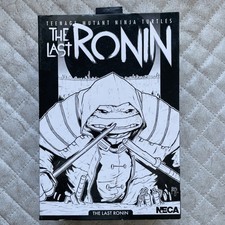 NECA Teenage Mutant Ninja Turtles The Last Ronin 7 in Action Figure Black White
