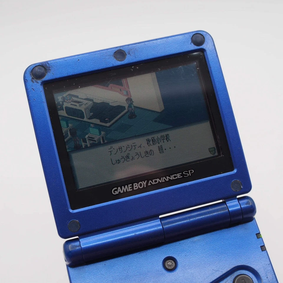 Nintendo Game Boy Advance SP Handheld Console Azurite Blue AGS-001 Tested GBA - Image 4 of 4