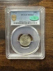 1912 10c Barber Dime CAC MS64 PCGS