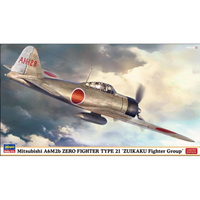 Mitsubishi A6M2B Zero Fighter Type 21 Kit 1:48 Hasegawa Kit Aerei -D- Neues Mode