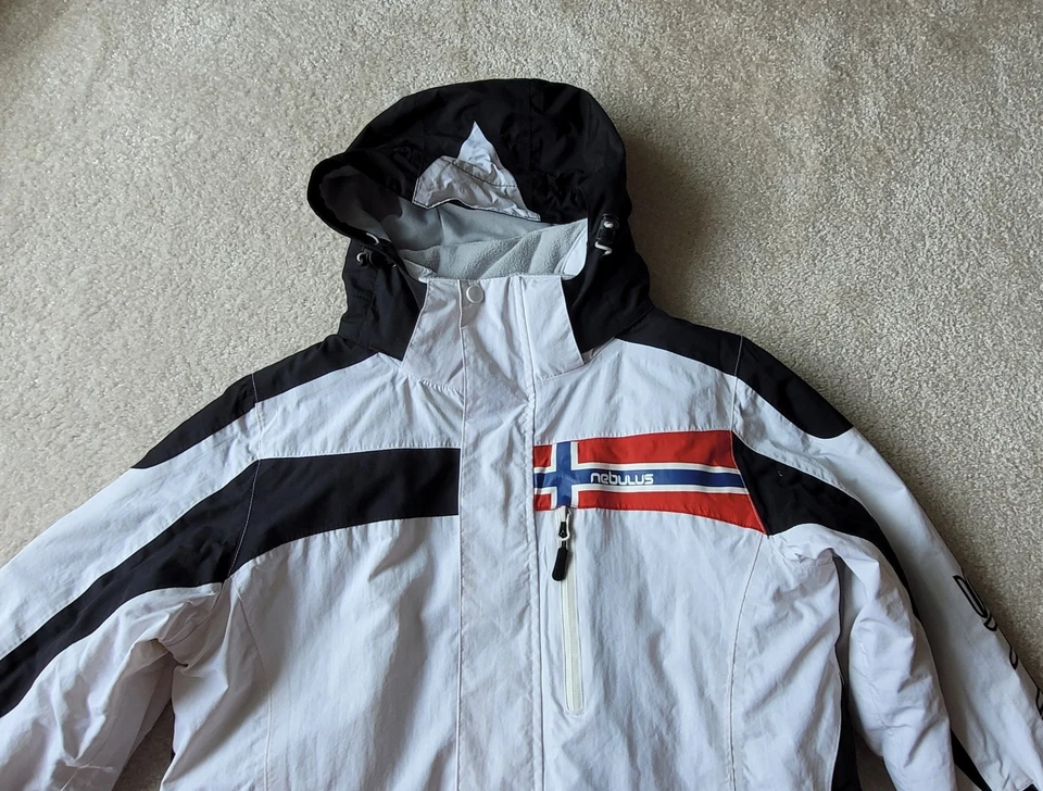 Nebulus Jacke S weiss Damen Skijacke - Bild 4 von 4