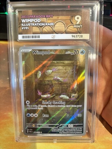Pokémon TCG Wimpod 191/182 Paradox Rift Illustration Rare - ACE 9