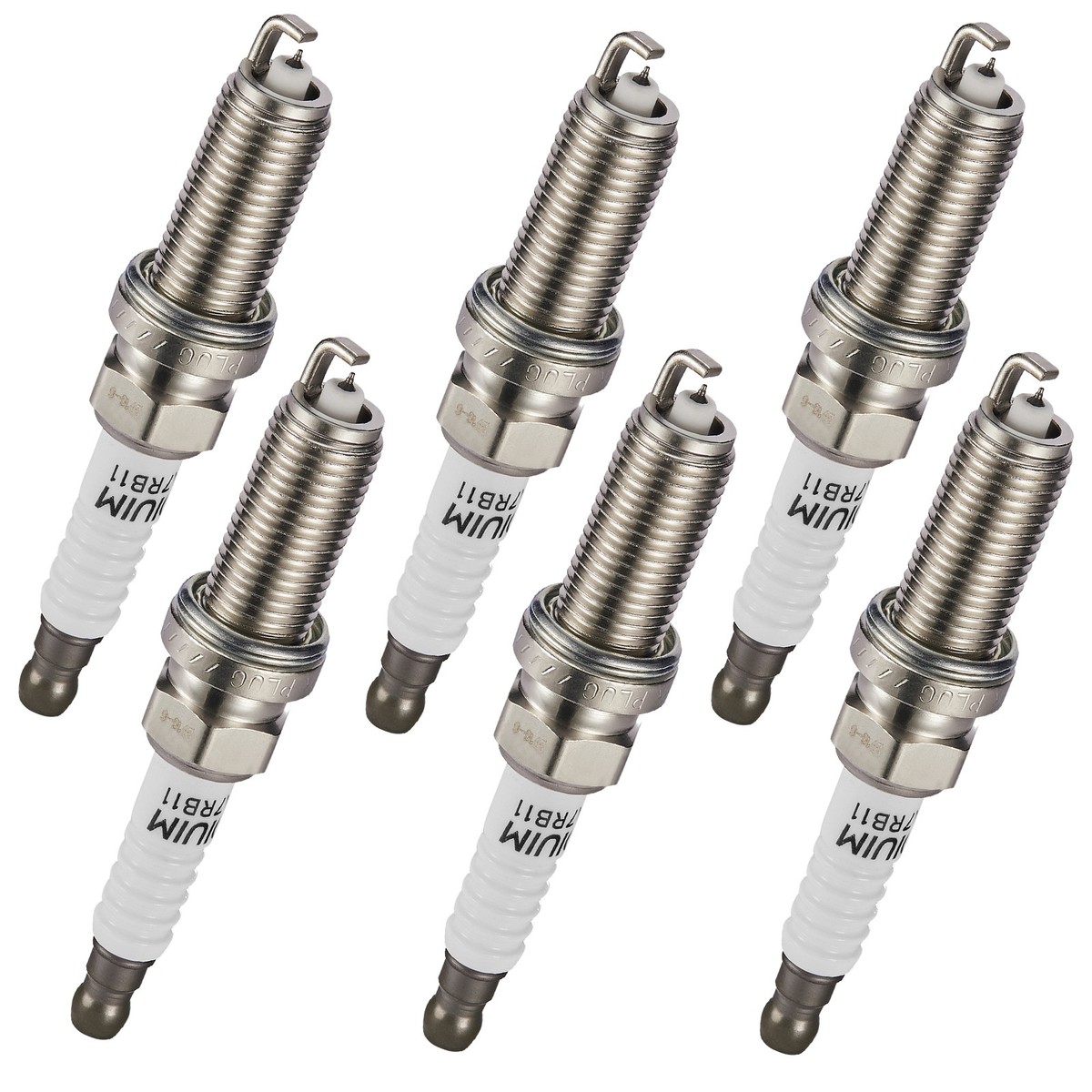6PCS Ceramic Iridium Spark Plugs For 2005-2007 Nissan Xterra 4.0L