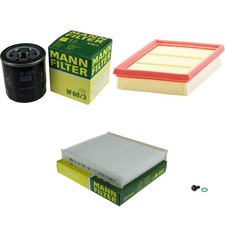 MANN-FILTER Inspektionspaket Filterset für Toyota Yaris 1.0 P21 PA1 PH1