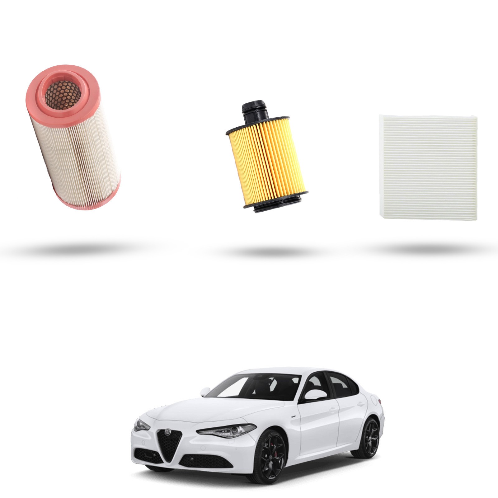 Hoffcar Set Service Kompatibel Mit Alfa Romeo 159 (939) 1.8 Tbi 147Kw Von 200-image