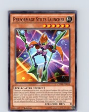 Yu-Gi-Oh TCG Performage Stilts Launcher CORE-EN019 1st Edition Common Card NM