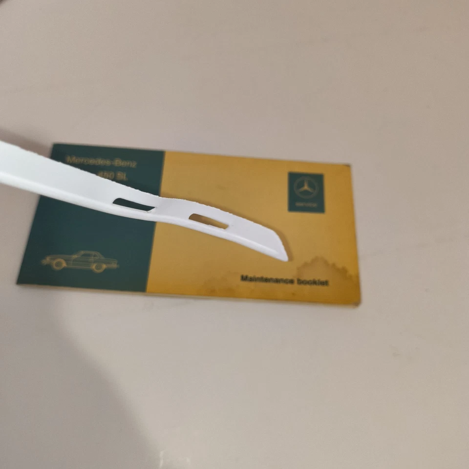 Folleto de mantenimiento original Mercedes-Benz 450 SL 450 SLC Foto 3 de 4