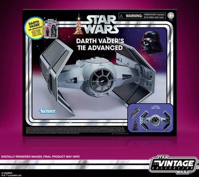 HASBRO Star Wars The Vintage Collection Darth Vader s TIE Advanced Set G1280 Neu