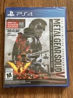 Metal Gear Solid V: The Definitive Experience (Sony PlayStation 4, 2018) Sealed!