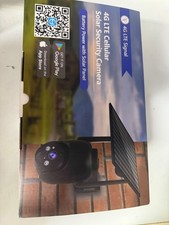 4G LTE Cellular Security Cameras Solar Powered No WiFi Security Camera Outdoor W