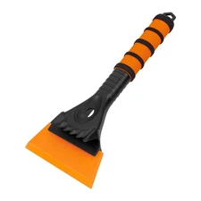 BEEWAY Ice Scraper - Wide 13cm TPU Blade - Efficency and No Scratches Ice Snow