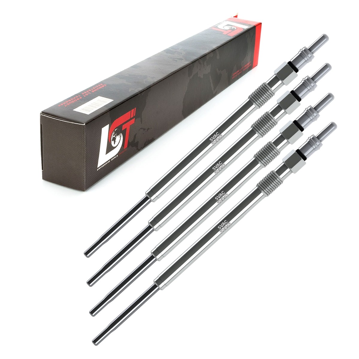 4x GLOW PLUG ROD GLOW PLUG for CITROEN JUMPER 3.0HDi 5960A4 500351992 0100276003