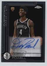 2025-26 Topps Chrome Rookie Drake Powell #TCAR-DP Auto RC 1se7