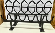 SAVIOR 6 Gun Rifle Rack Vertical Carbine Hanger Shotgun Hook Wall Mount Display