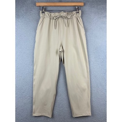 Lululemon Align High Rise Pant Tan Beige Drawstring Waist Women's Size 6