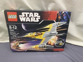 LEGO Star Wars: Naboo N-1 Starfighter with Box (7660) Missing 1 Piece And Inst.