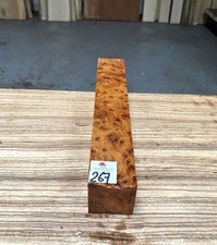 1 x Thuya Burr 2 x 2 x 12&rdquo; / Exotic Hardwoods/Woodturning Blanks/Spindle Blanks
