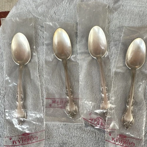 Gorham Sterling Silver (.925) Ornate Spoon Set Antique US Flatware Collection