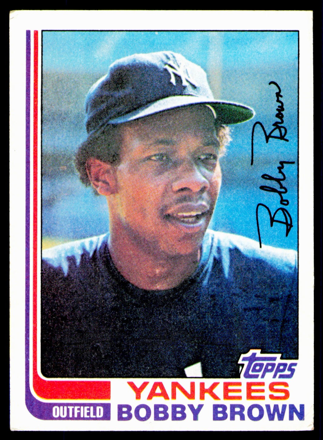 1982 Topps #791 Bobby Brown New York Yankees NM Baseball Card