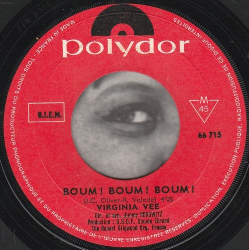 VIRGINIA VEE I Can't See Nobody France 7inch 45 - 60s R&B Soul - Imagen 4 de 4