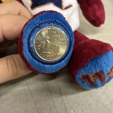 New York State Quarter Coin Bear Plush 11 NEW w TAGS Limited Treasures Vintage