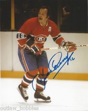 Montreal Canadiens Yvan Cournoyer Signed Autographed 8x10 Photo COA