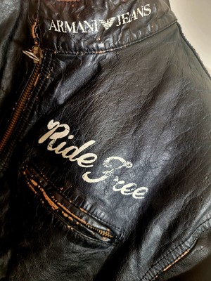 30th Anniversary ARMANI Leather Jacket