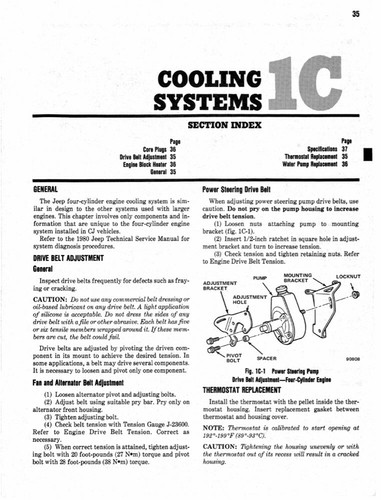 1980 Jeep Shop Service Repair Manual Book Supplement Engine Drivetrain Wiring - Picture 4 of 8