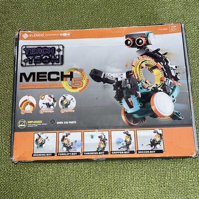 Elenco Teach Tech Mech 5 Mechanical Coding Robot TTC-895