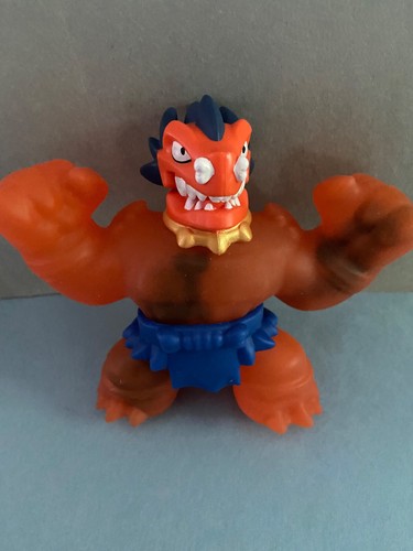 Heroes Of Goo Jit Zu Dino Power Volcanic Rumble Orange Blazagon Super STRETCH