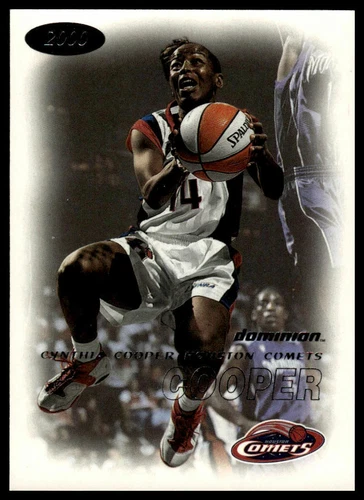 2000 SkyBox Dominion WNBA #1 Cynthia Cooper