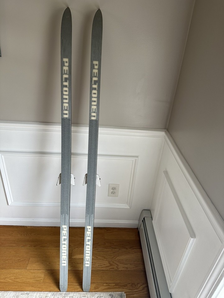 Peltonen Comet Cross Country Skis, 160cm W/ 3 Pin Bindings eBay