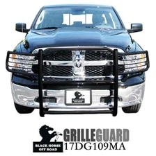 Black Horse Off Road Grille Guard*Black Horse Off Road Grille Guard Black Steel 