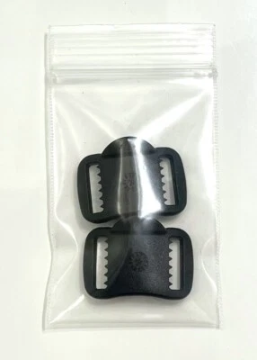 Bauer Prodigy Youth Helmet Buckles | Hockey Face Mask FM Plastic Sliding Snaps