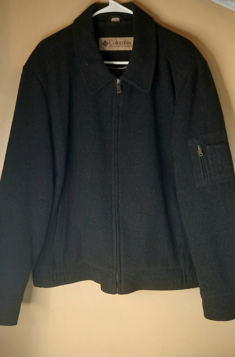 Columbia コロンビア 00s Wool-Jacket Columbia Men's Large Wool Blend Jacket | eBay